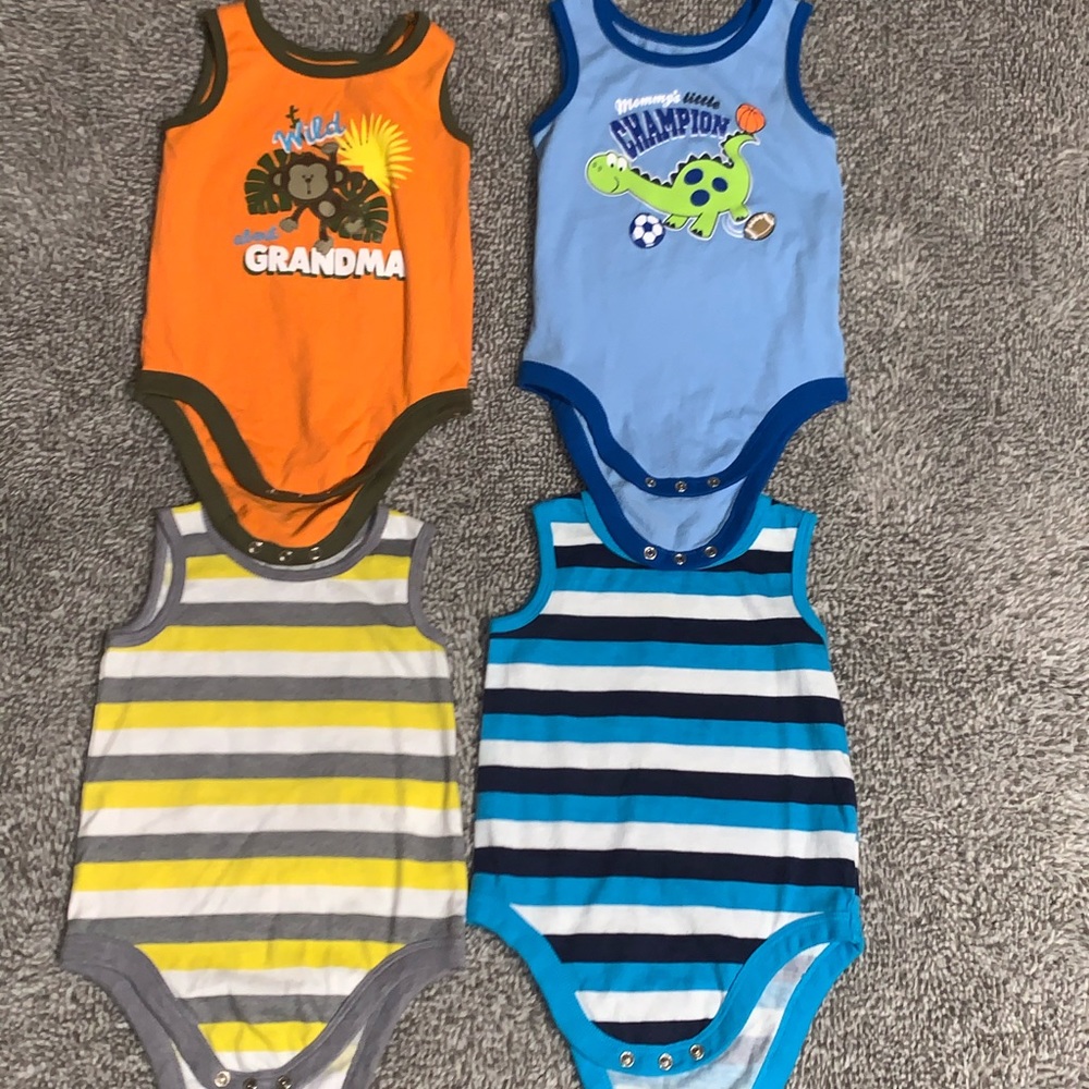 Toddler 18 Months set of 4 onesie’s